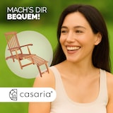 thumbnail of Deuba Sonnenliege Queen Mary Verstellbar Klappbar