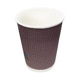thumbnail of MONOUSO - Biologischer Kaffeebecher aus Wellpappe 12Oz/340ml Ø9,0cm (25 Stück)