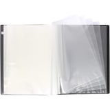 thumbnail of Pasta de capas PP A4 40 capas lombada personalizável "Élite" Preto