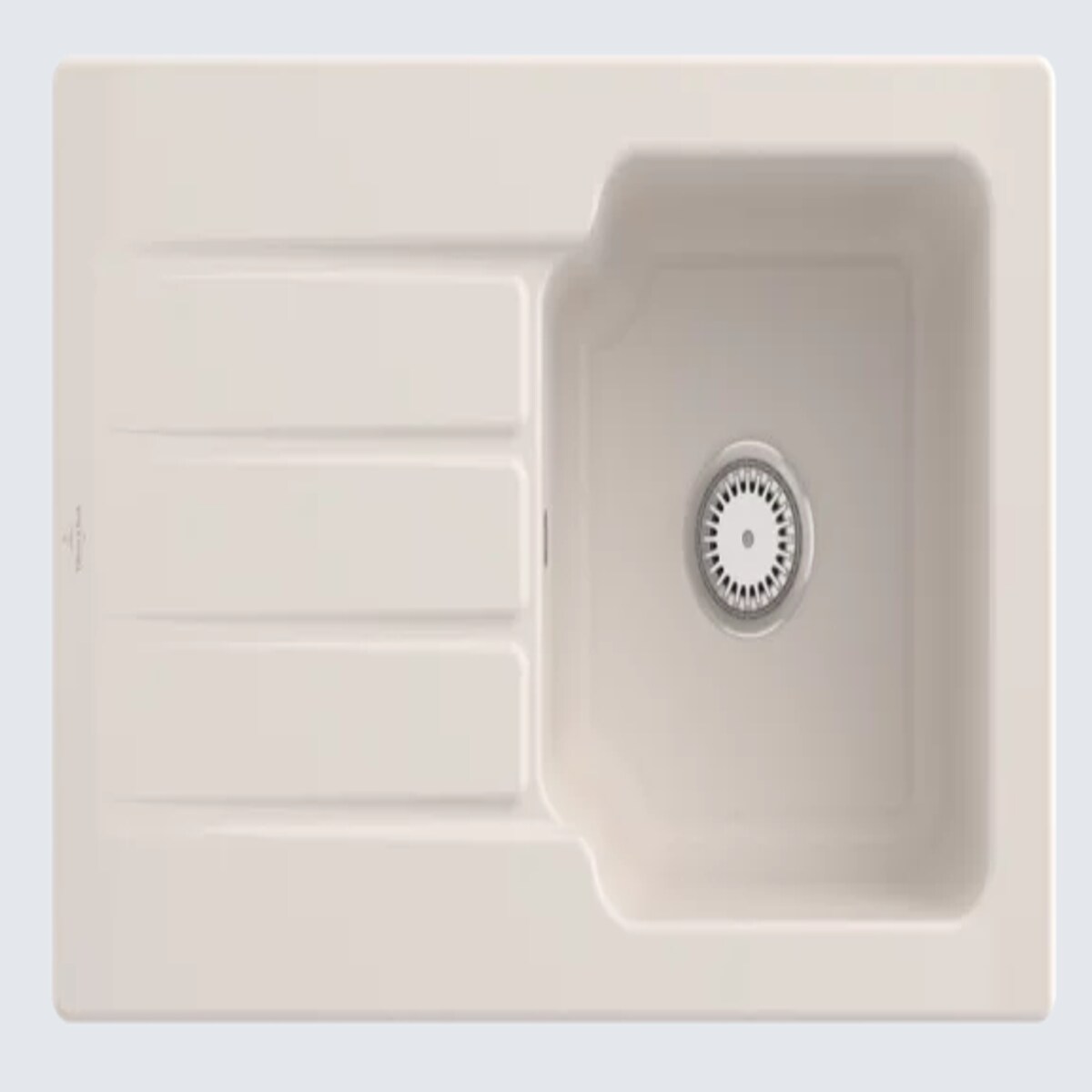 Villeroy & Boch Villeroy&Boch Spülbecken, Küchenspüle Architectura 45 Crema 800x510mm, Unterschrankbreite 45cm