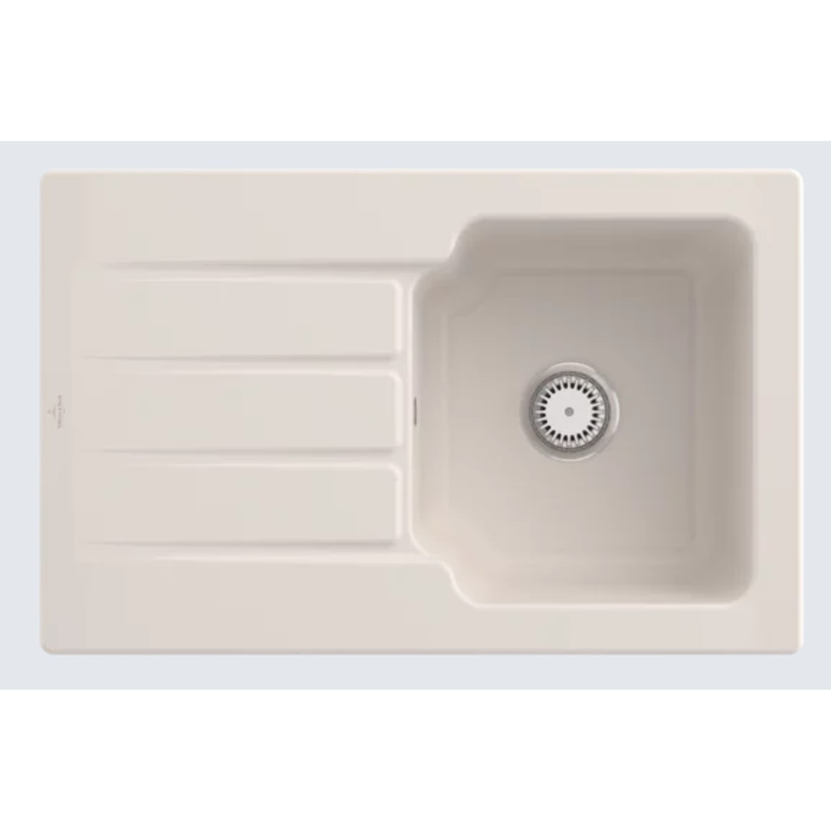 Villeroy&Boch Spülbecken, Küchenspüle Architectura 45 Crema 800x510mm, Unterschrankbreite 45cm