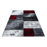 thumbnail of Teppich Flur Kariert Pflegeleicht Waschbar Strapazierfähig Wohnzimmer Schlafzimmer Rot 160x230 cm – MONZA von Kadima Design