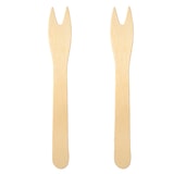 thumbnail of WISEFOOD 1000 Gabeln - Holz Pommesgabel - 12 cm