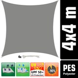 thumbnail of UV Sonnensegel Wasserdicht 4x4 - Viereckig - Sonnenschutz Segel Garten Terrasse