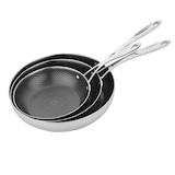 thumbnail of Vogue Tri-Shield Edelstahl Bratpfanne mit Clad-Beschichtung 24cm