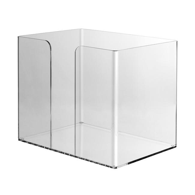 Distributeur de catalogue - A4 – verre acrylique – transparent – 25 cm – VKF Renzel