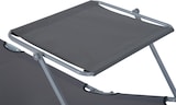 thumbnail of Outsunny Espreguiçadeira de Jardim Dobrável com Toldo Removível e Ajustável em Ângulo e Encosto Ajustável em 4 Posições para Jardim Terraço