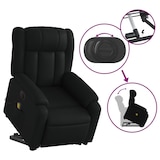 thumbnail of vidaXL Massagesessel mit Aufstehhilfe Elektrisch Schwarz Kunstleder