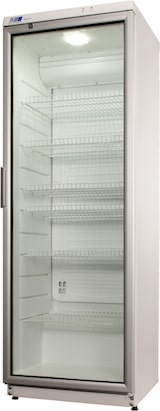 thumbnail of Glastürkühlschrank CD 350 weiß mit Schloss