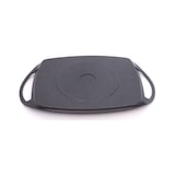 thumbnail of Cheffinger Grillplatte 47cm Aluguss Induktion Bratplatte BBQ Grill braten Plancha aus Aluminium