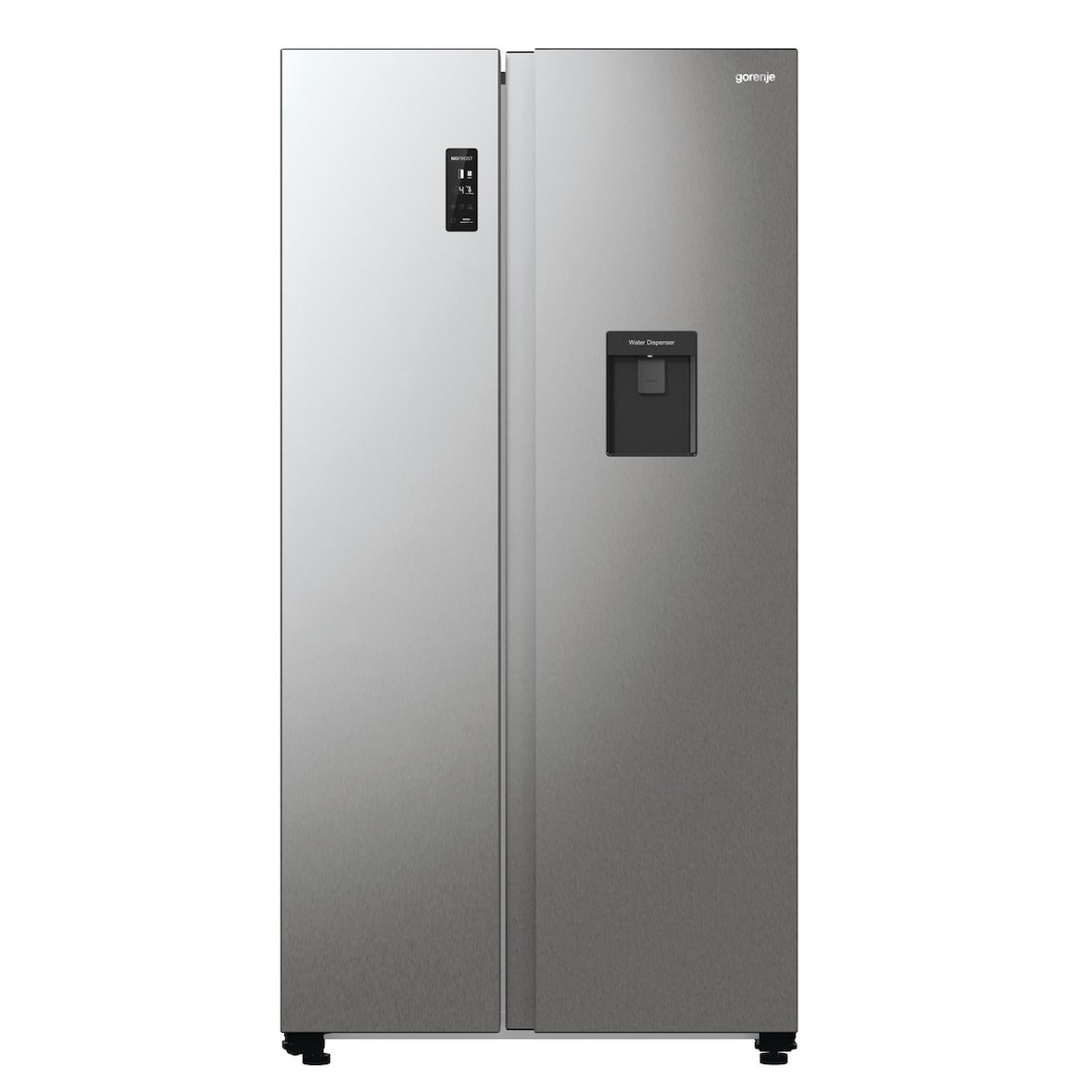 Gorenje NRR9185EAXLWD Side by Side - H 178,6 cm, E, B 91 cm, NoFrost, Wasserbereiter, Inox look, Inverterkompressor, TwistIce 742165