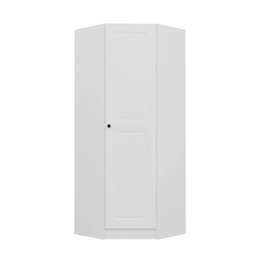 Armario Kale Corner-210 blanco 74x210x52 cm