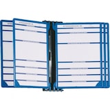 thumbnail of Klapprahmen, m.Wandhalterung, f.Maschinenbetriebsanweisungen, blau, Kunststoff, A4