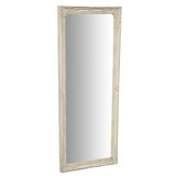 thumbnail of Specchiera da parete in legno finitura bianco anticato elegante per cucine moderne e rustiche