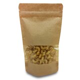 thumbnail of 1000x Standbodenbeutel Kraftpapier braun mit Fenster  85x145x50mm 100ml