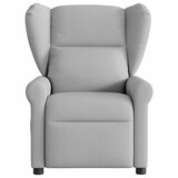thumbnail of vidaXL Massagesessel Elektrisch Wolkengrau Stoff