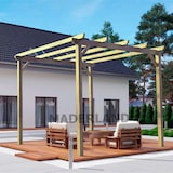 thumbnail of Pérgola de Madera Maciza Madrid (Maderland) - Gardeneas