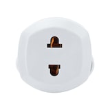 thumbnail of Intirilife 4x Steckdosen Adapter in WEISS - 4er Set UK Typ G auf USA Typ A Stromadapter Reisestecker für z.B. Amerika, Japan, Kanada, Thailand