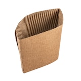 thumbnail of Fundas Aislantes Para Vasos 480 Ml 170 + 90 G/M2 13/11X6,5 Cm Natural Cartón (1000 unidades)