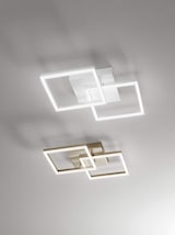 thumbnail of BARD moderne LED-Deckenleuchte 39W Mattgold 3394-22-225 Fabas Luce