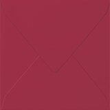 thumbnail of Briefumschlag quadratisch 14x14cm 100g/qm nassklebend rot Packung mit 50 Stück