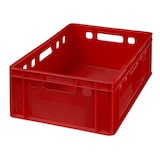 thumbnail of 5 Stück E2 Kisten 60 x 40 x 20 cm Fleischkiste Lagerkiste Metzgerkiste in rot