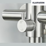 thumbnail of MASSIMO | Miscelatore Catering a parete Argento|Rubinetto cucina professionale in acciaio inox con doccetta|Beccuccio piatto da parete per ristorante