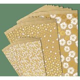thumbnail of Clairefontaine 394116C Packung mit 50 Geschenktüten Kraft, 16x30+5cm, HerzeGold