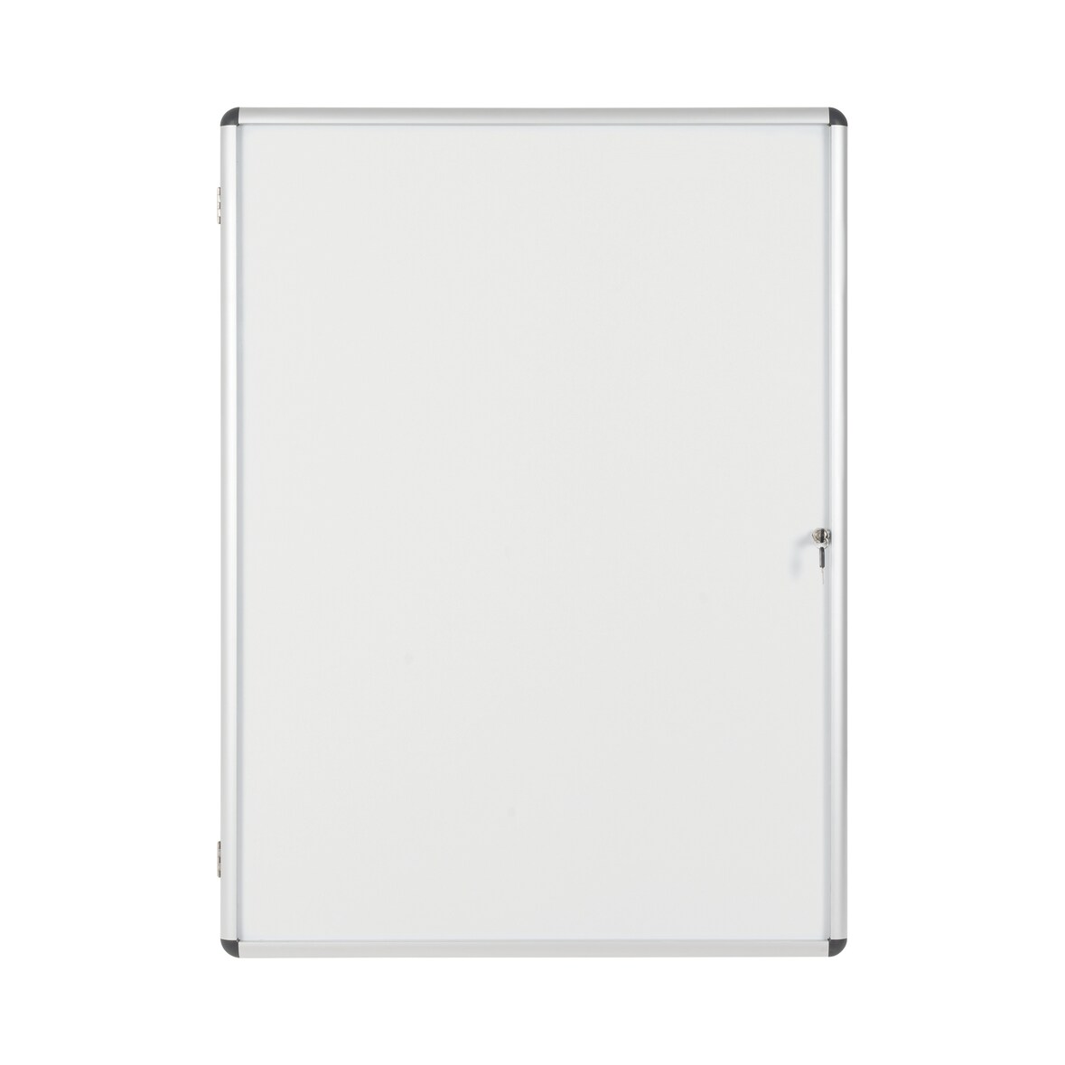 Bi-Office Vitrine Magnética Enclore - 16xA4 - Superfície de Aço Lacado, Porta Acrílica com Fechadura, Moldura de Alumínio