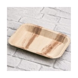 thumbnail of Assiettes rectangles palmier 24 x 16 x 2,5 cm (100 unités)