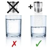 thumbnail of puregreen Wassersparer für die Dusche - Spart bis zu 50 % Wasser - chromfarben