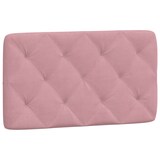 thumbnail of vidaXL Bettgestell mit LED-Leuchten Rosa 90x190 cm Samt