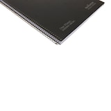 thumbnail of Caderno A4+ capa extra rígida 80H 80G pautado microperfurado 1 faixa colorida Navigator Preto