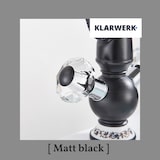 thumbnail of ADRIAN | Design Edelstahl große Badarmatur Schwan | Schwarz luxuriöse Waschtischarmatur Hotel Gastronomie|hohe Mischbatterie freistehende Waschbecken