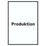 thumbnail of Produktion Schild mit Text Herstellung Fertigung hochkant A0 Rückseite selbstklebend