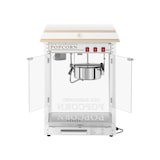 thumbnail of Royal Catering Popcornmaschine - 1500 W - 5 kg/h - weiß & golden -
