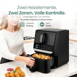 thumbnail of Emerio Dual-Zone Heißluftfritteuse 2500 W – 3,5 L + 6,5 L – Digital – Sync Finish – Cool Touch – Timer – AF-133542