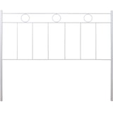 thumbnail of Cabecero de forja Gema, color Blanco Cabezal para cama de 135 cm, Cama 140 cm x 125 cm
