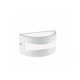 thumbnail of Applique Da Esterno Moderna Tibet Alluminio E Termoplastica Bianco Led 10W 4000K