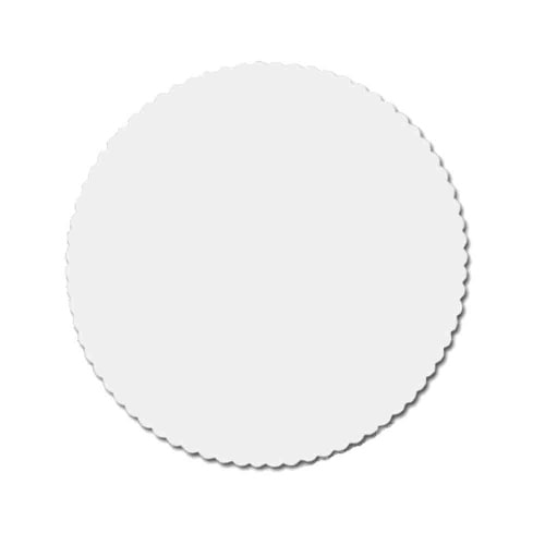 500 Tortenunterlagen Kuchenunterlagen rund REC Ø 32 cm weiß