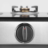 thumbnail of Orbegozo hornillo a gas FO 3520, cuerpo inox, superficie cristal templado, encendido piezoeléctrico, gas butano/propano, 3 quemadores,  sistema FFD