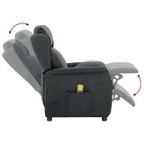 thumbnail of vidaXL Massagesessel Dunkelgrau 93,5 x 67,5 x 101,5 cm Stoff