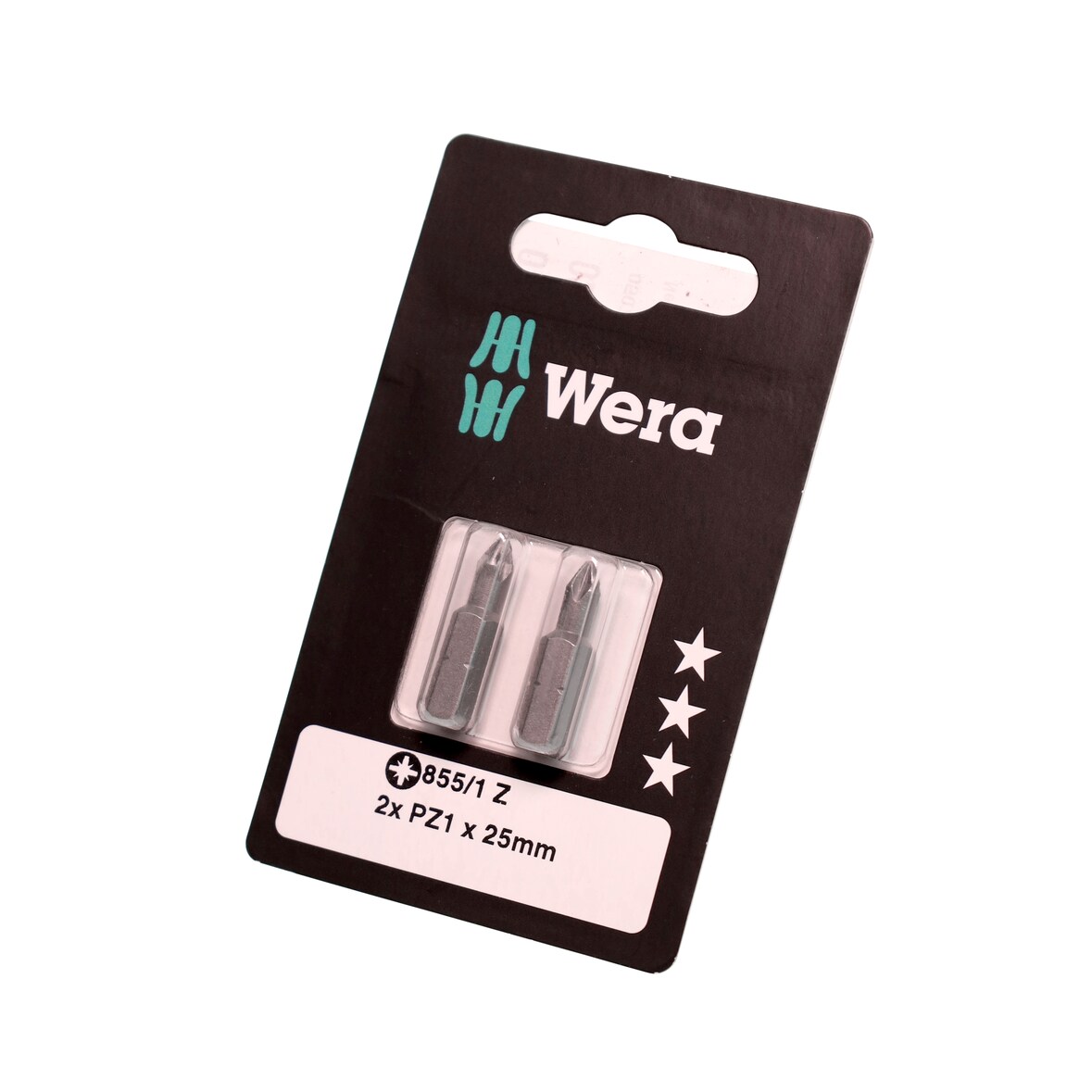 Wera 855/1 Z SB PZ1 POZIDRIV-BITS AUF SB-KARTE 855/1 ZPZ1 X 25 MM SB 05073308001