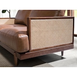 thumbnail of Angel Cerdá  3-Sitzer-Sofa aus braunem Leder 6177C