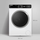 thumbnail of Telefunken Waschmaschine 10kg | 1400 U/Min. | Dampffunktion | Auto-Dosierung | Inverter Motor | AquaStop | W-10-1400-A-W