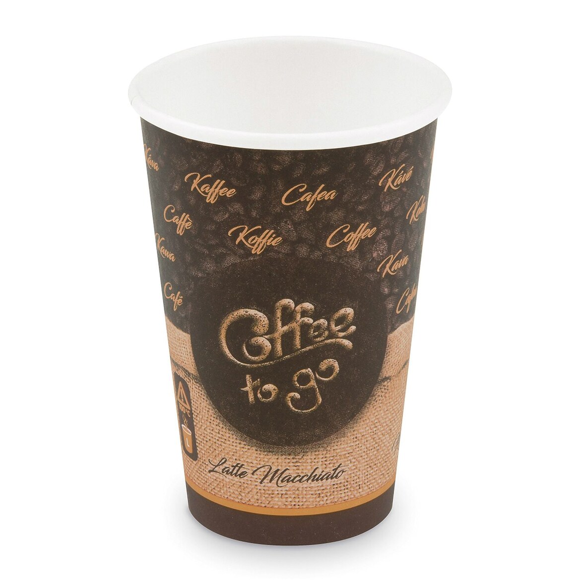 50x Kaffeebecher L 'Coffee To Go' Mocaccino Cappuccino Melange 250ml 330ml
