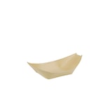 thumbnail of PAPSTAR 500 Fingerfood - Schalen, Holz "pure" 14 cm x 8,2 cm "Schiffchen"