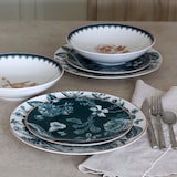 thumbnail of Novastyl - Lot 6 assiettes plates botanic 27cm en porcelaine