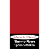 thumbnail of Fleece Winter Spannbettlaken 180x200-200x200 cm Rot Wärme flauschig