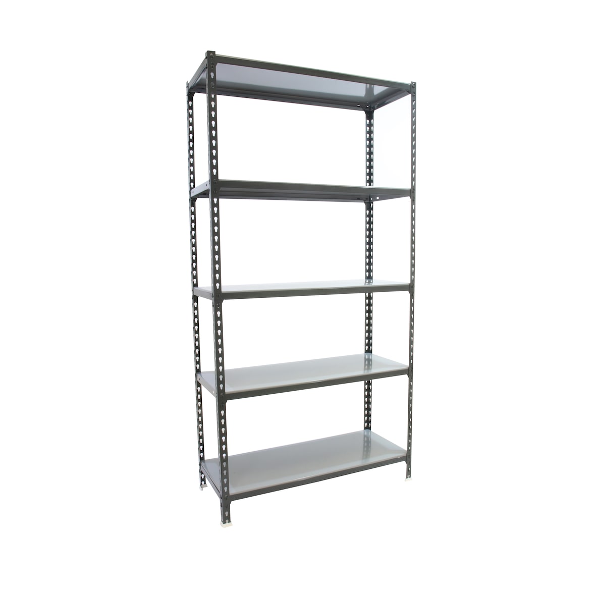 SimonRack Estante metálica, 1800x900x300 mm, 5 níveis, prateleira metálica, 180 kg no ponto de flexão, Antrazit/Galvanizado - Simonclick